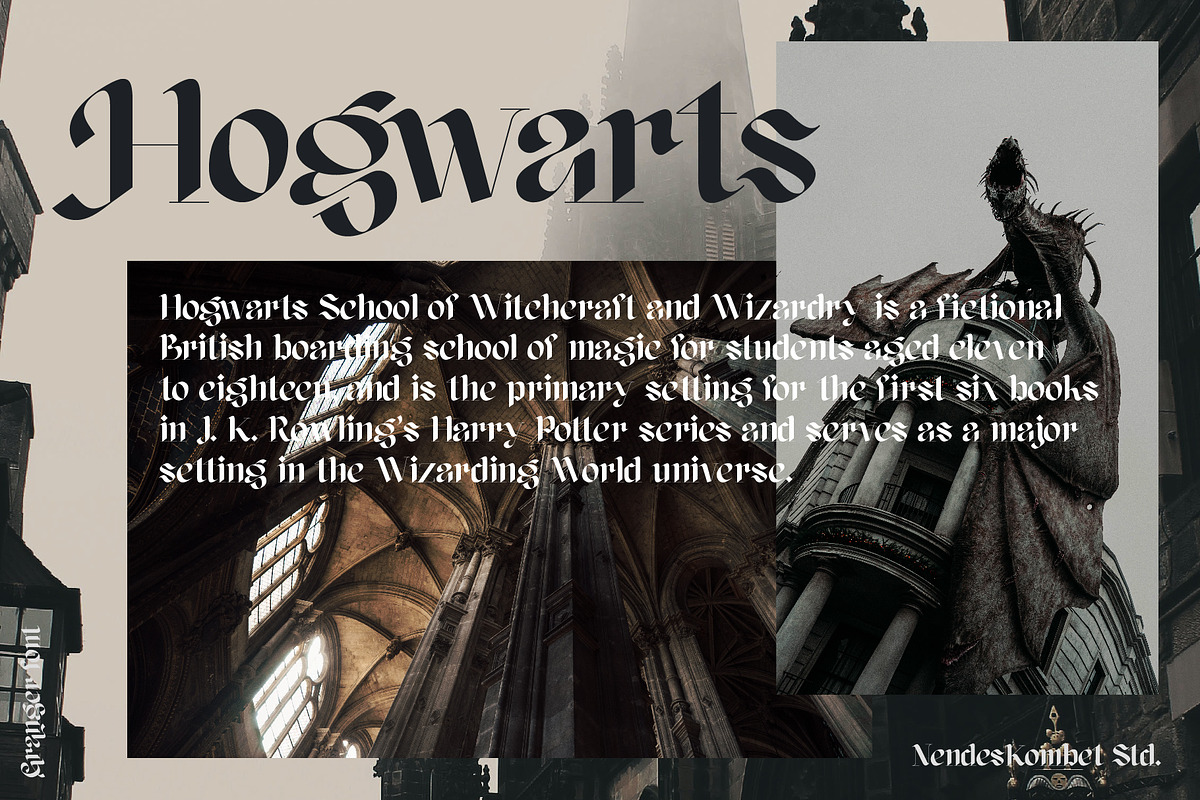 Granger - Vintage Blackletter, a Blackletter Font by NendesKombet Studio (Photo 2 of 10)
