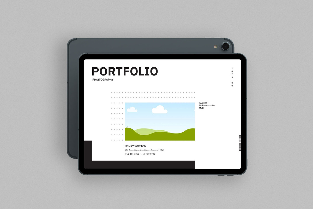 Photography Portfolio Template, a Brochure Template by ElvinPrint (Photo 2 of 10)