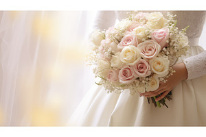 flower bridal wedding flowers, a Nature Photo by pikepicture