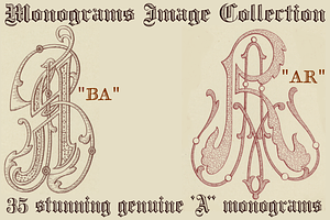 Monocracy Vintage Monograms A