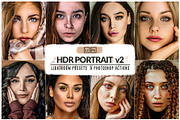 30 HDR Portrait v2 Presets & Actions, an Action Add-On by Effect-Hub (Thumbnail 1 of 19)