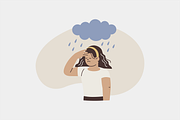 Mental Illness Illustration, an Object Graphic by Jump Studio (Thumbnail 6 of 12)