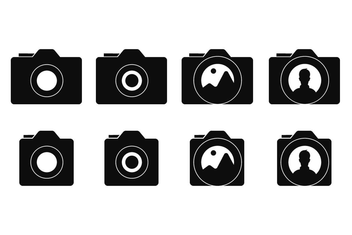 Camera Icons, an Icon by EsquinaCo