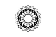 Floral Mandala Circle Frame Bundle, an Illustration by Gaye Art (Thumbnail 16 of 51)