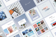 Lifestyle Blog Instagram Templates, a Social Media Template by Eden Origin Studio (Thumbnail 2 of 7)