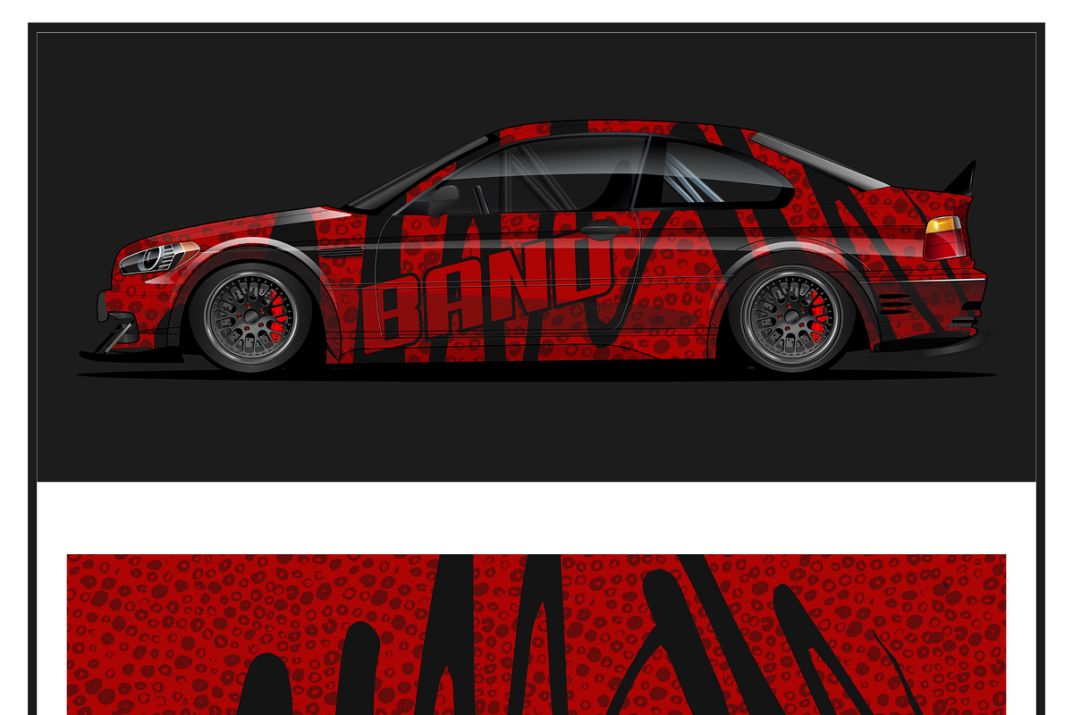 Dynamic Vehicle Wrap Design, an Object Illustration by CarWrap design (Photo 3 of 3)