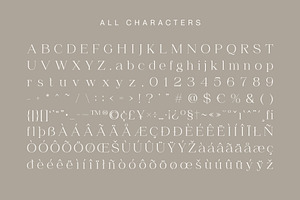 Chilia - Stylish Serif Font