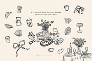 Hand Drawn Cosy Fall Line Art Icons, an Object Graphic by Laras Wonderland (Thumbnail 3 of 10)