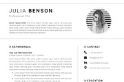 Resume Template | CV Template, a Resume Template by SlideCo (Thumbnail 4 of 6)