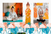 Buddha watercolor clip art, an Illustration by ARTerria (Thumbnail 13 of 15)