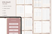 Undated digital planner, a Presentation Template by SofiaDesign16 (Thumbnail 8 of 13)