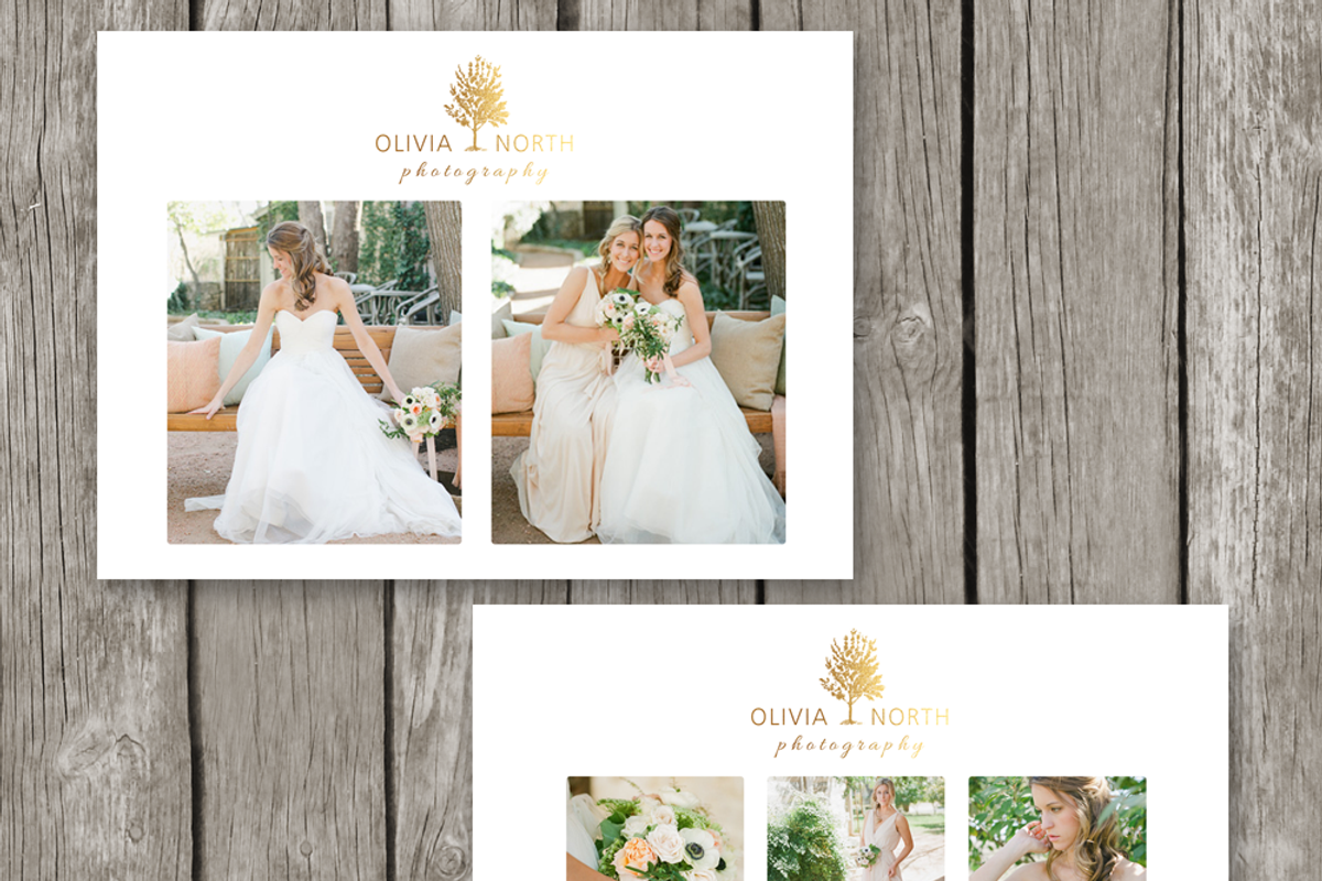Marketing Flyer - Gold Foil Logo, a Flyer Template by Stillbrook Designs (Photo 3 of 3)