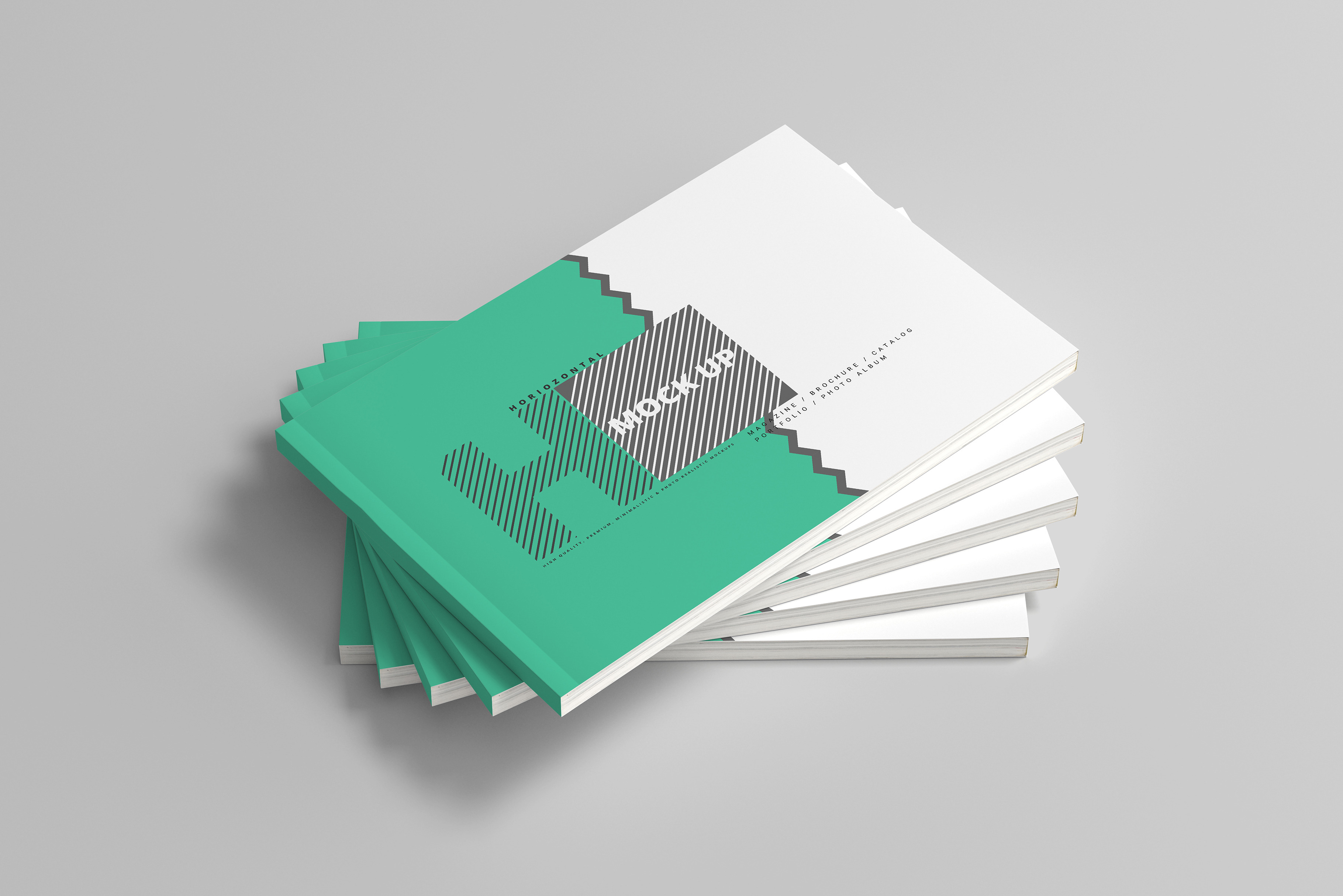 Horizontal Mock-ups, a Print Template by pmvch