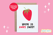 Printable Fruit Puns Cards, a Graphic by Jordyn Alison Designs (Thumbnail 7 of 7)