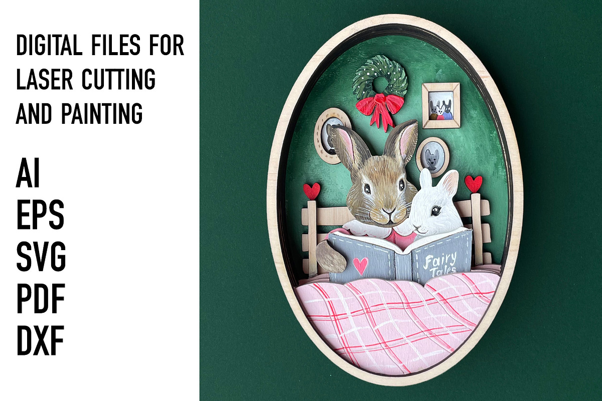 Woodland Layered Decor SVG Set, an Object Graphic by HelloWood (Photo 2 of 4)