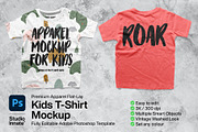 Kids T-shirt Mockup, a Books & Magazine Mockup by Studio Innate (Thumbnail 1 of 5)