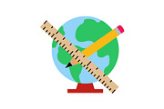Globe, Books & Clock Clipart, an Object Graphic by Designs_River (Thumbnail 2 of 16)