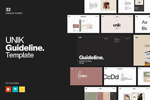 UNIK/Guideline Presentation Template