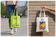 Insanely Realistic Tote Bag Mockup, a Product Mockup by Mockupdaddy (Thumbnail 3 of 31)