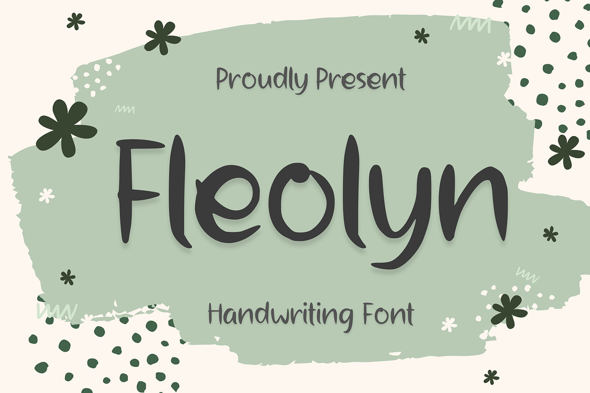 Fleolyn, a Script Font by Aisyah (Photo 1 of 5)