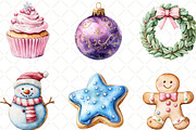Pastel Christmas Cookies Candy, an Illustration by Black Bird Studio (Thumbnail 6 of 6)
