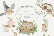 Bramblewood Tales Woodland Clipart, a Decorative Illustration by Muse Artist (Thumbnail 5 of 29)
