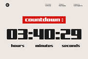 CS Reznor – Bold Display Font, a Sans Serif Font by Craft Supply Co. (Thumbnail 7 of 8)