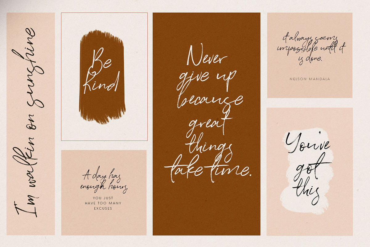 Saturday Rock Font preview 2