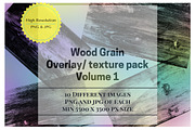 Wood Grain Overlay / Texture Pack 1, a Texture Graphic by Ryan McGehee (Thumbnail 1 of 13)