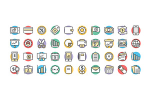 125 Finance Vector Icons