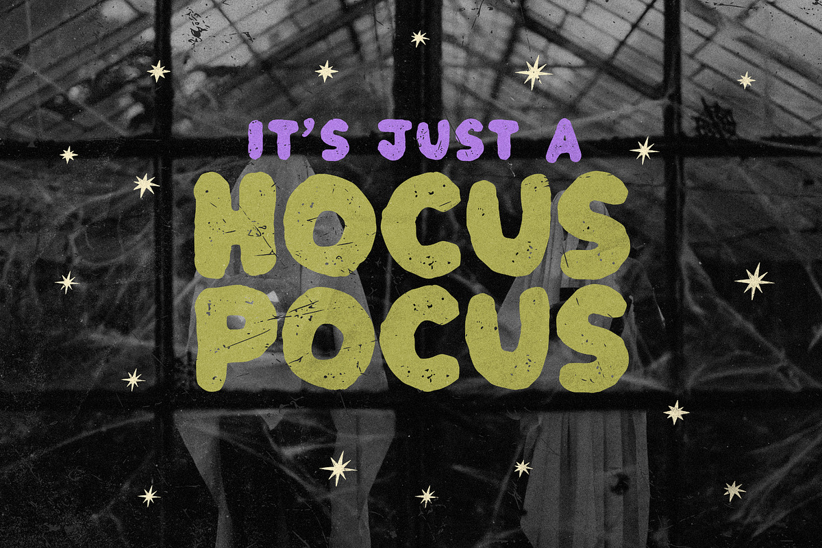 Pumika Playful Horror Typeface, a Handwritten Font by 24Design Studios (Photo 5 of 8)
