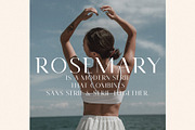 Rosemary - Modern Semi Serif, a Serif Font by Mikhail Fukurou (Thumbnail 3 of 9)