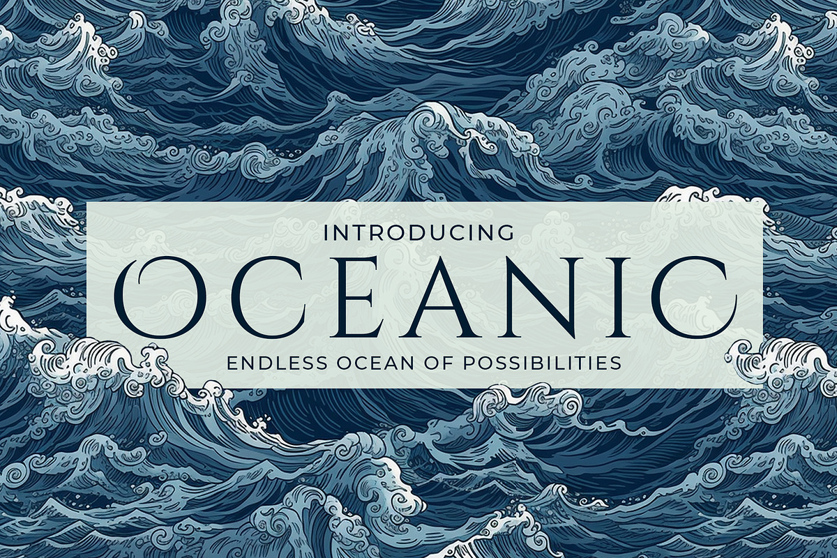 OCEANIC - Seamless Ocean Patterns, a Pattern Graphic by Pixel Perfect Patterns (Photo 1 of 9)