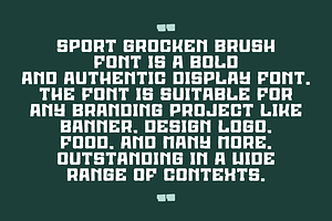 Sport Grocken Brush