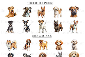 Dog Clipart Bundle 318 Images