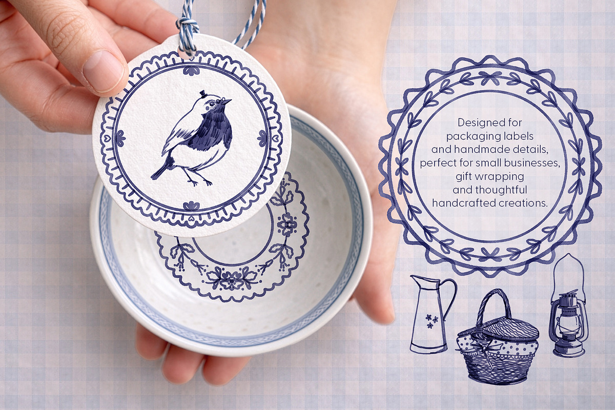 MyDear Beatrice: Vintage English set, a Decorative Illustration by ArtPavo (Photo 13 of 15)