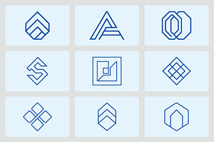 Abstract Logo Collection, a Branding & Logo Template by Vectorium Studio