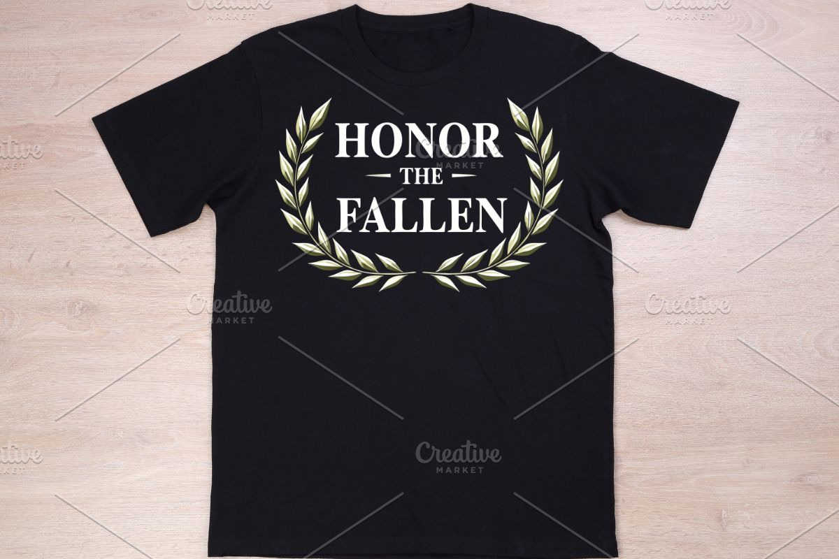 Honor the Fallen – Memorial Day SVG, an Illustration by Awieee1 (Photo 2 of 4)