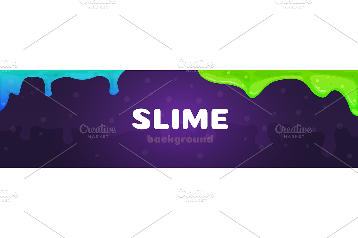Slime style background. Liquid slimy, an Illustration by LadadikArt