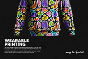 Organic Abstract Watercolor Patterns, a Pattern Graphic by DuoFankaar (Thumbnail 7 of 14)