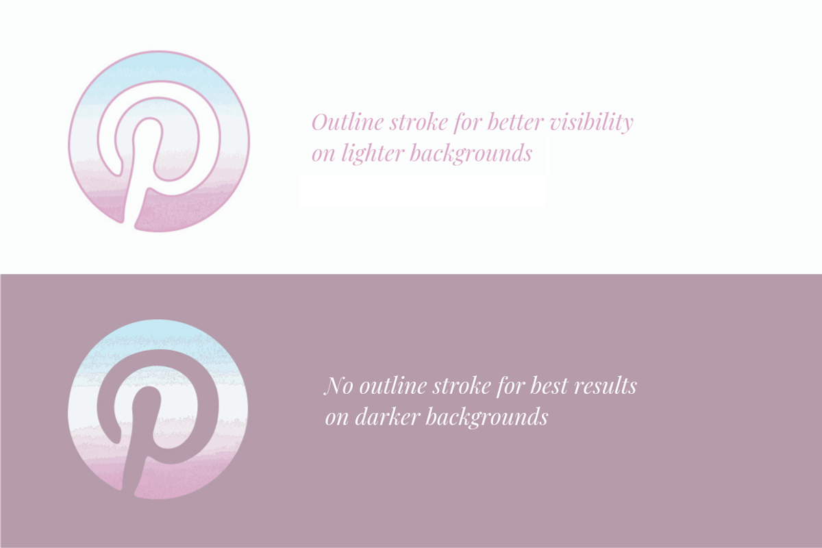 Watercolor Ombre Social Media Icons, a Templates & Theme by Tishya Oedit (Photo 3 of 3)