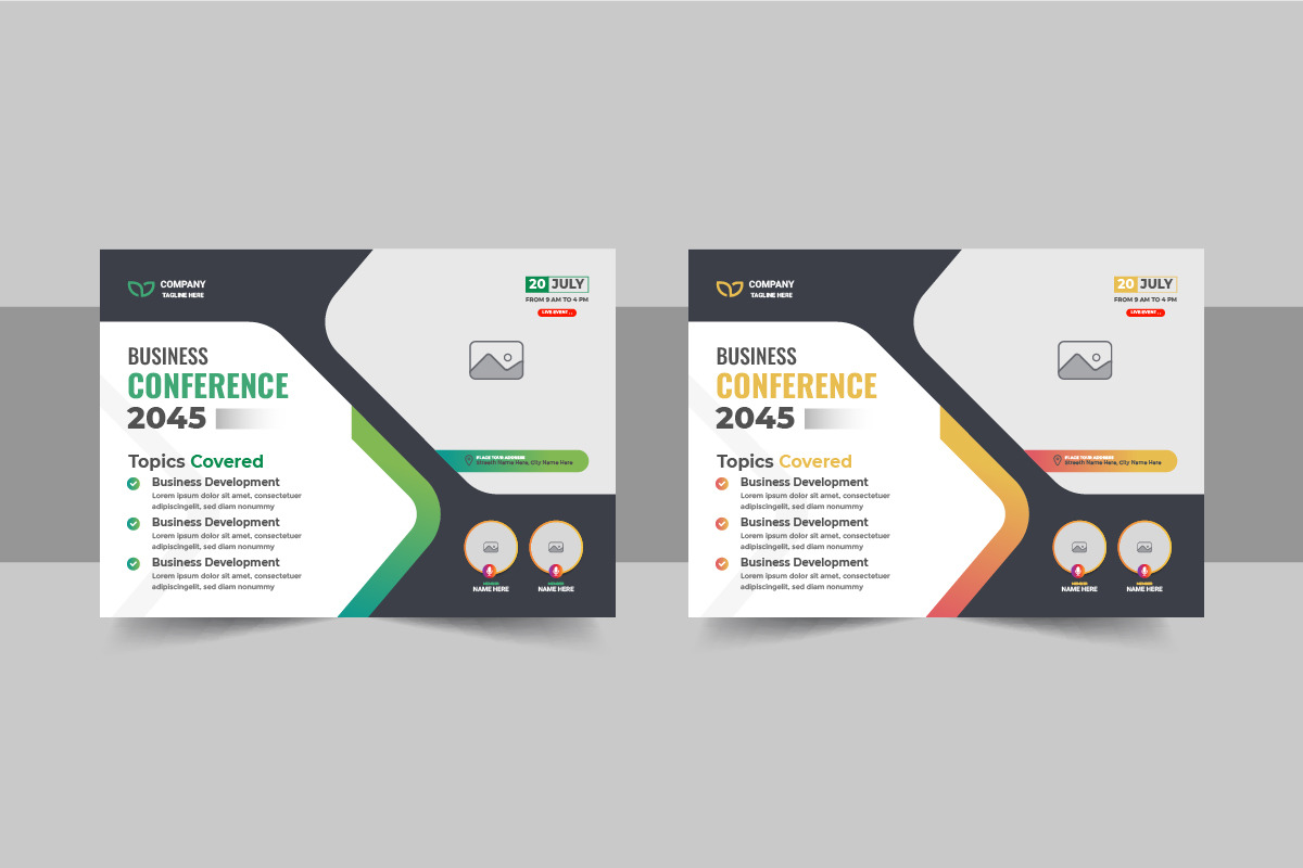 Corporate training promotion poster, a Flyer Template by Pavel_design (Photo 2 of 2)