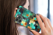 19 Seamless Puzzle Pattern Set, a Palette Add-On by Kseniya-Omega (Thumbnail 5 of 6)