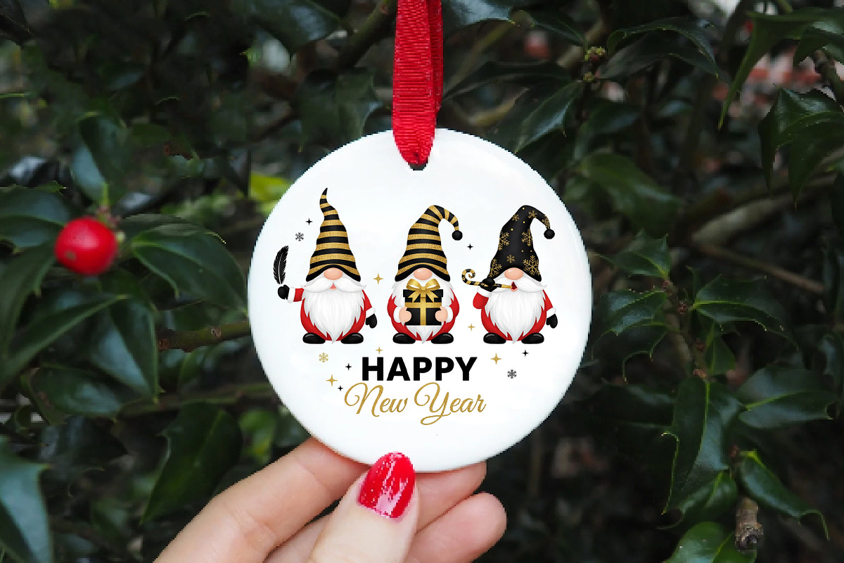 Christmas Gnomes PNG, an Illustration by DreamArtGraphic (Photo 4 of 5)