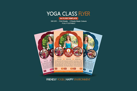 Yoga Class Flyer