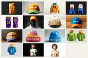 Apparel & Headwear Mockup Bundle, a Shirt Mockup by dpi (Thumbnail 17 of 17)