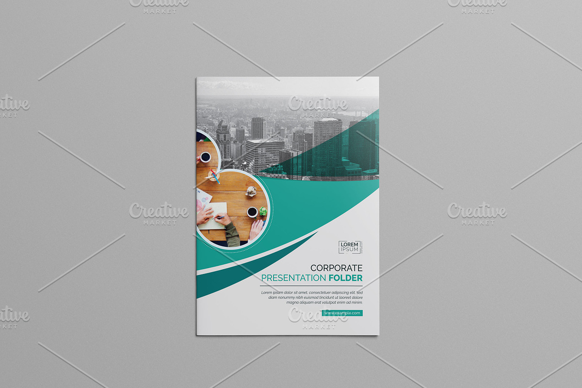 Corporate Presentation Folder, a Stationery Template by Cristal Pioneer (Photo 4 of 5)