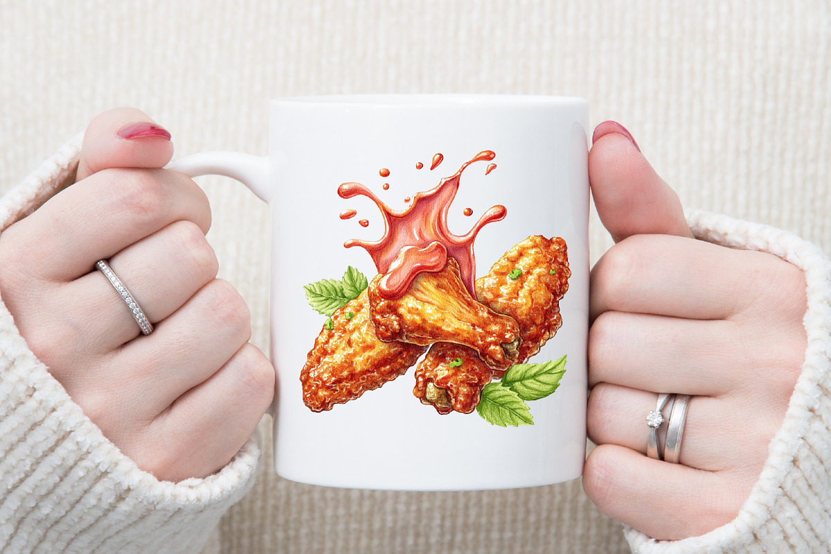 Fast Food Watercolor Clipart, an Illustration by Sublimation Artist (Photo 5 of 6)