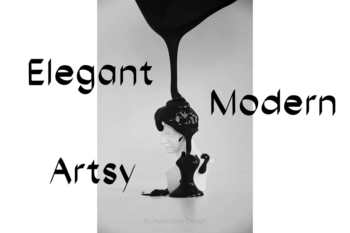 Eutony - Sans Serif Font, a Sans Serif Font by Hybridbee Design (Photo 2 of 10)