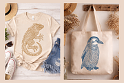 45 Mandala Animal Illustrations, a Graphic by WarmSoftAndCozy (Thumbnail 2 of 9)